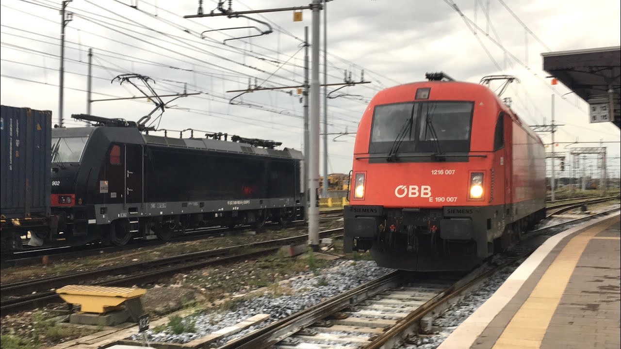 TRAFFICO MERCI & PASSEGGERI ALLA STAZIONE DI VERONA PORTA NUOVA!