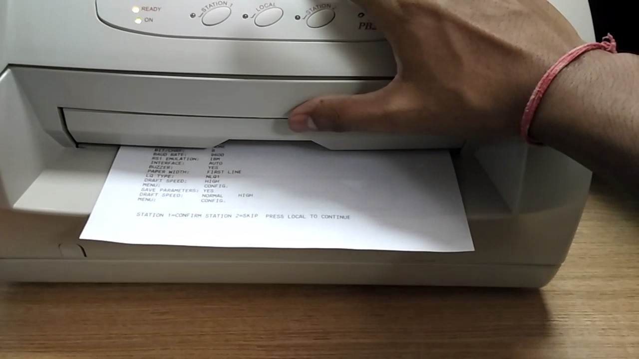 How to configure LIPI PB2 Passbook Printer for Passbook Print