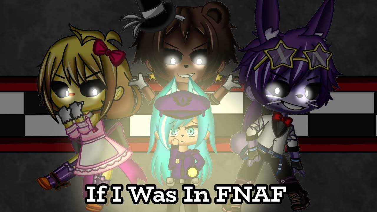 If I Was In Five Night's At Freddy's || VERY late Halloween special🎃 ||  Gacha Club ||  🐻🐰🐤🦊  ||