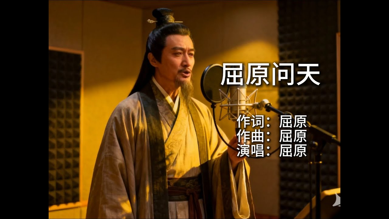 屈原这个是早期的作品了《屈原问天》