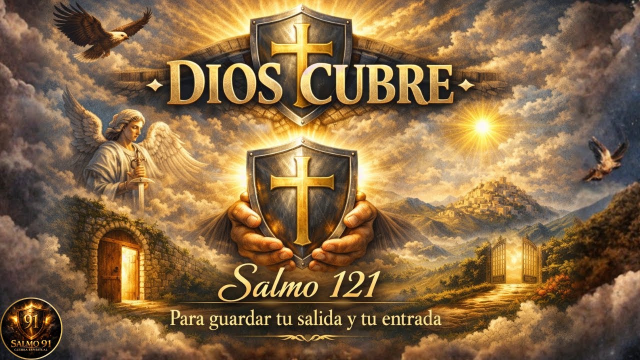 🔥  DIOS CUBRE | Salmo 121 Para guardar tu salida y tu entrada