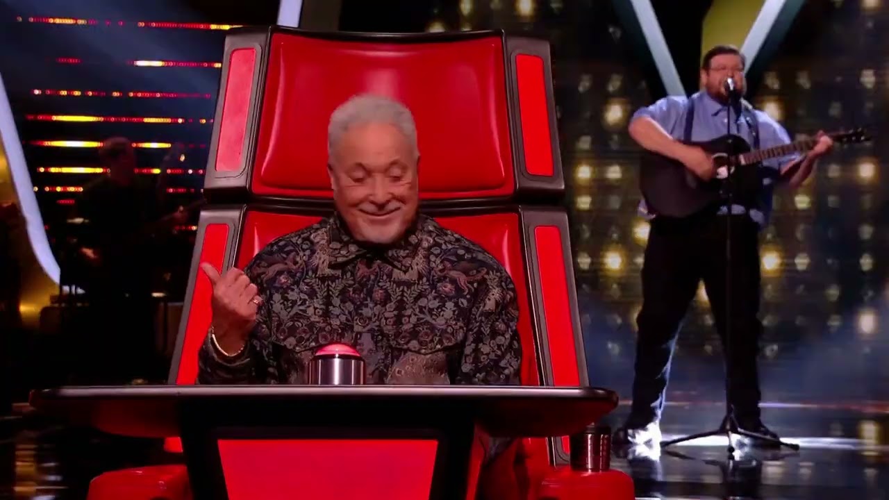 Scottish Country Singer Does Folsom Prison on the VOICE UK