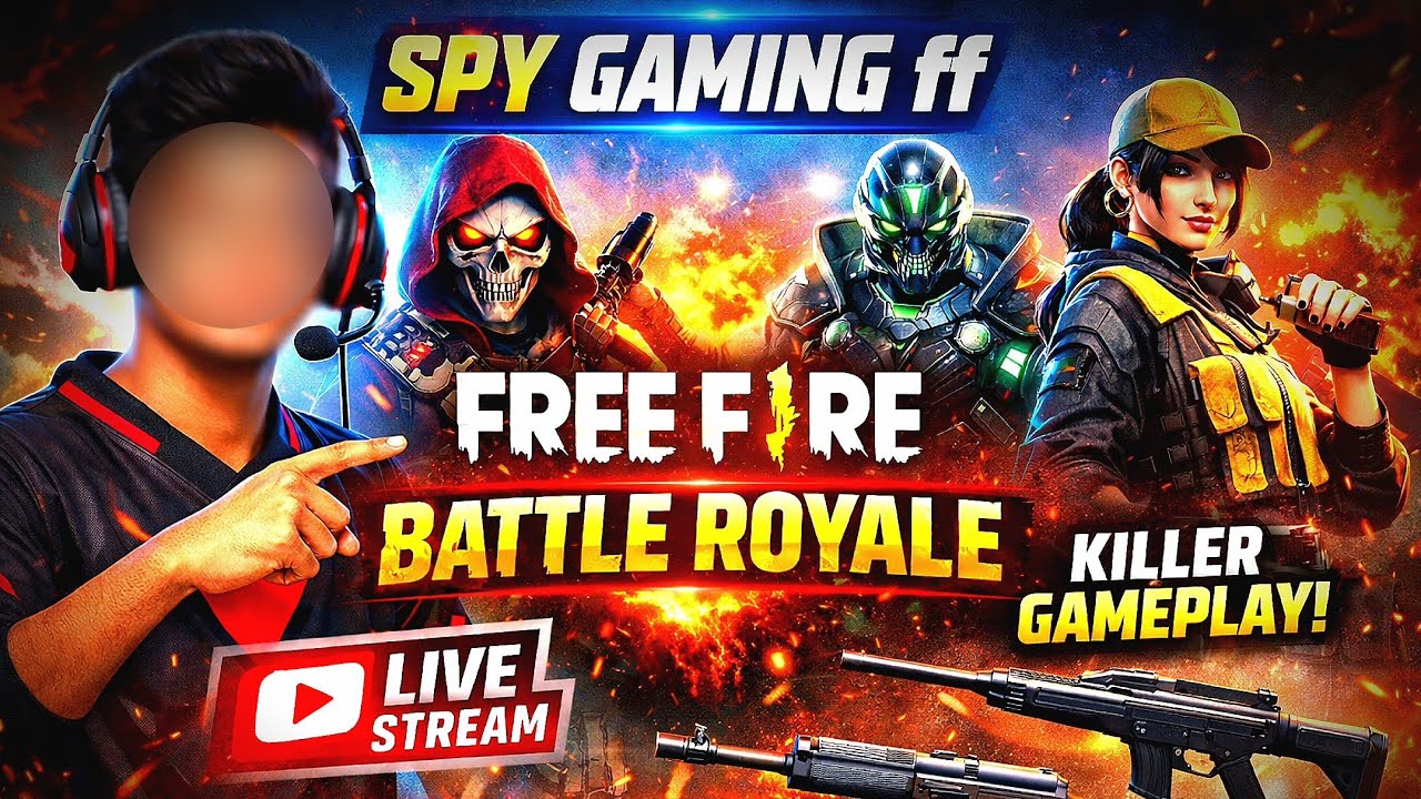 📌SPY GAMING ff is live🚩 PUSH RANK🎮 TWO FINGER MOBILE GAMEPLAY #shorts #shortsfeed​ #video #freefire