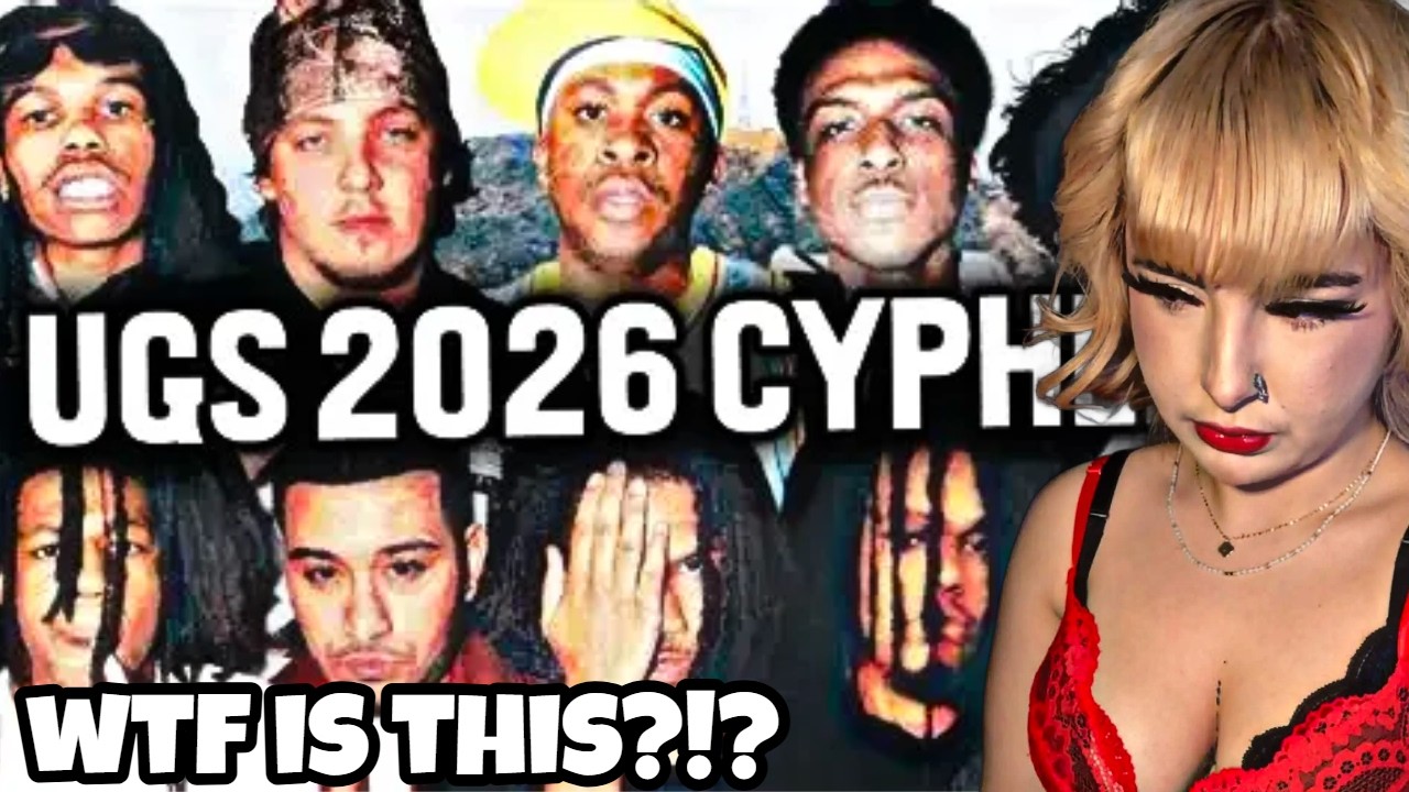 i had my country girlfriend react to ugs 2026 cypher... (FUNNY)