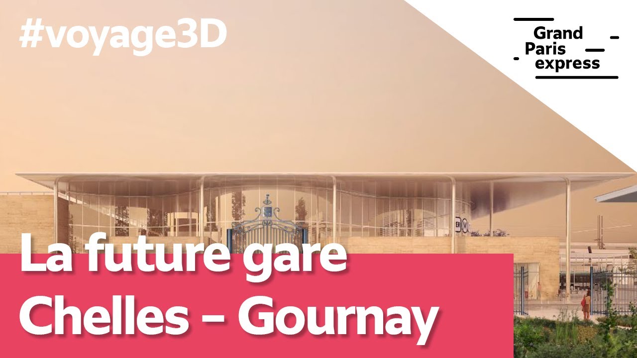 La future gare Chelles – Gournay