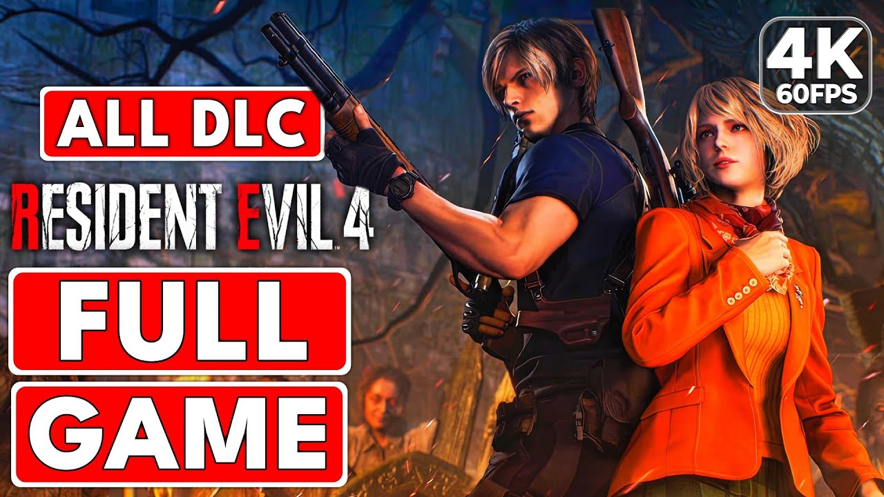 RESIDENT EVIL 4 REMAKE + ALL DLC Gameplay Walkthrough FULL GAME [4K 60FPS PC ULTRA] - No Commentary