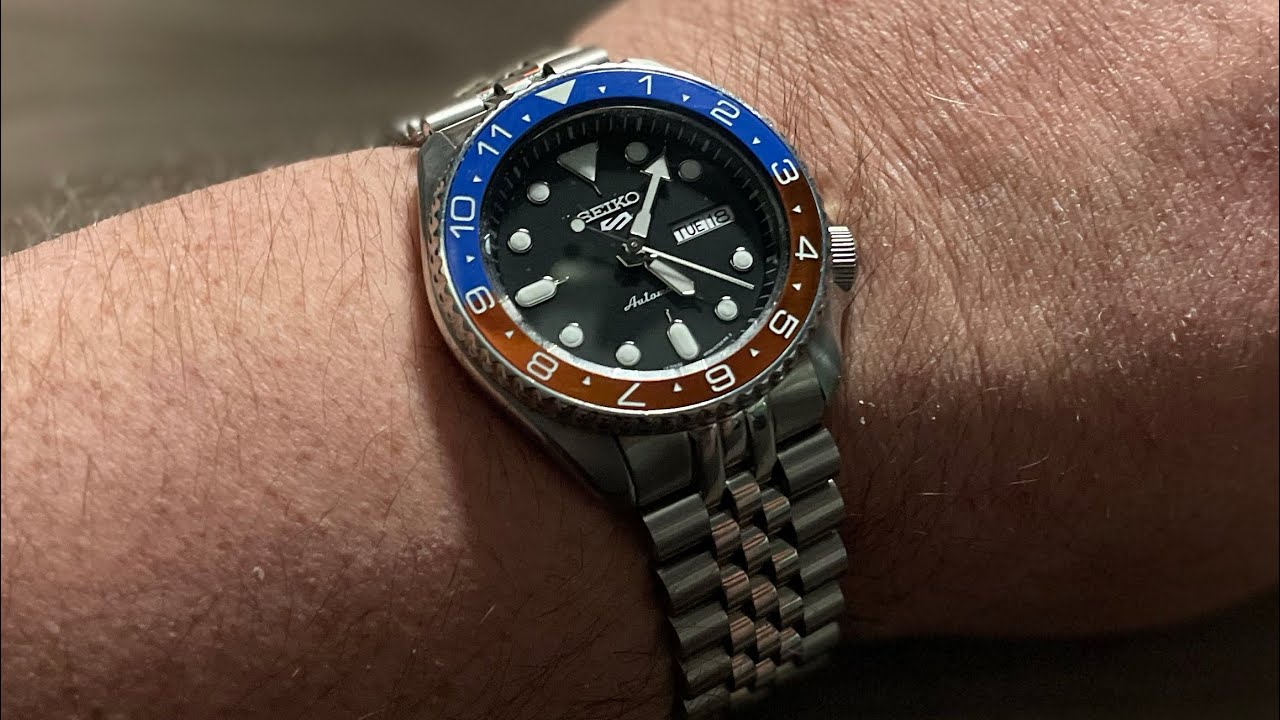 Watch Dreams #1 Seiko Pepsi 5KX SRPD55 with LIW ceramic Insert.
