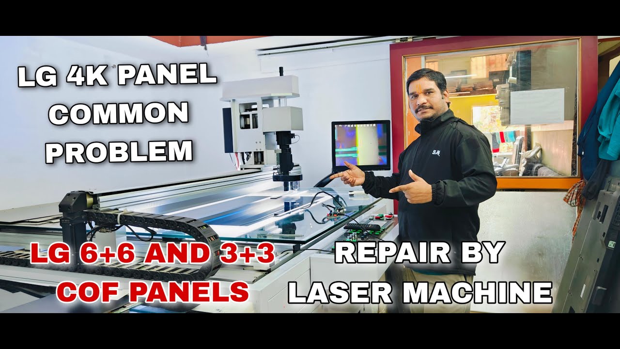 LG PANEL REPAIR BY LASER MACHINE