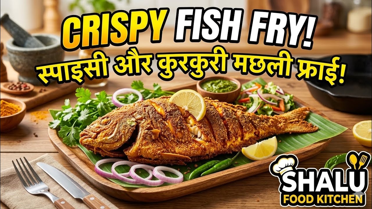Kurkuri Fish Fry Banane ka Sabse Asan Tarika | Fish Fry Recipe by Shalu Food Kitchen