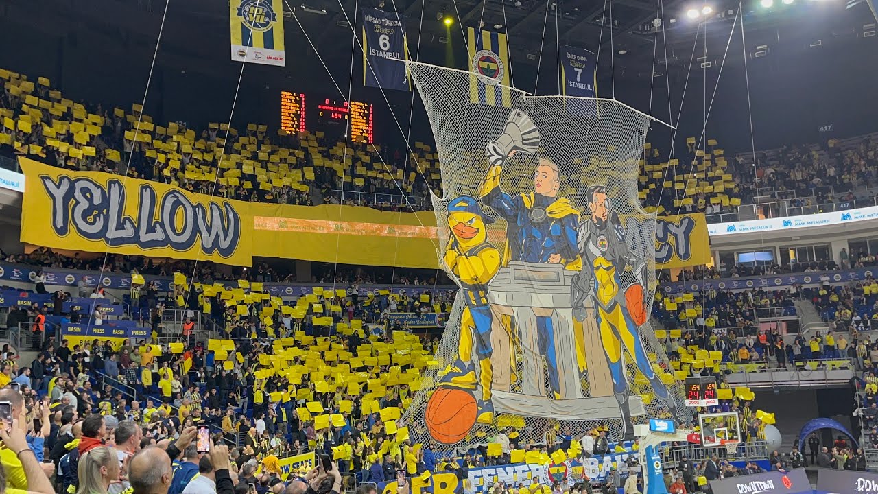 AVENGERS CHOREOGRAPHY/KOREOGRAFİ Fenerbahçe Beko vs Barcelona THY Euroleague 2023-2024 30.Week