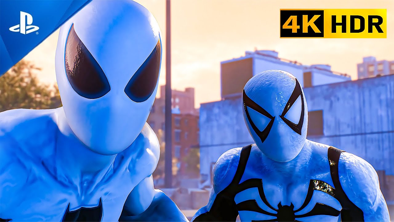 Marvel's Spider Man 2 PETER VS MILES WHITE SYMBIOTE SUIT LIZARD FIND MISSON