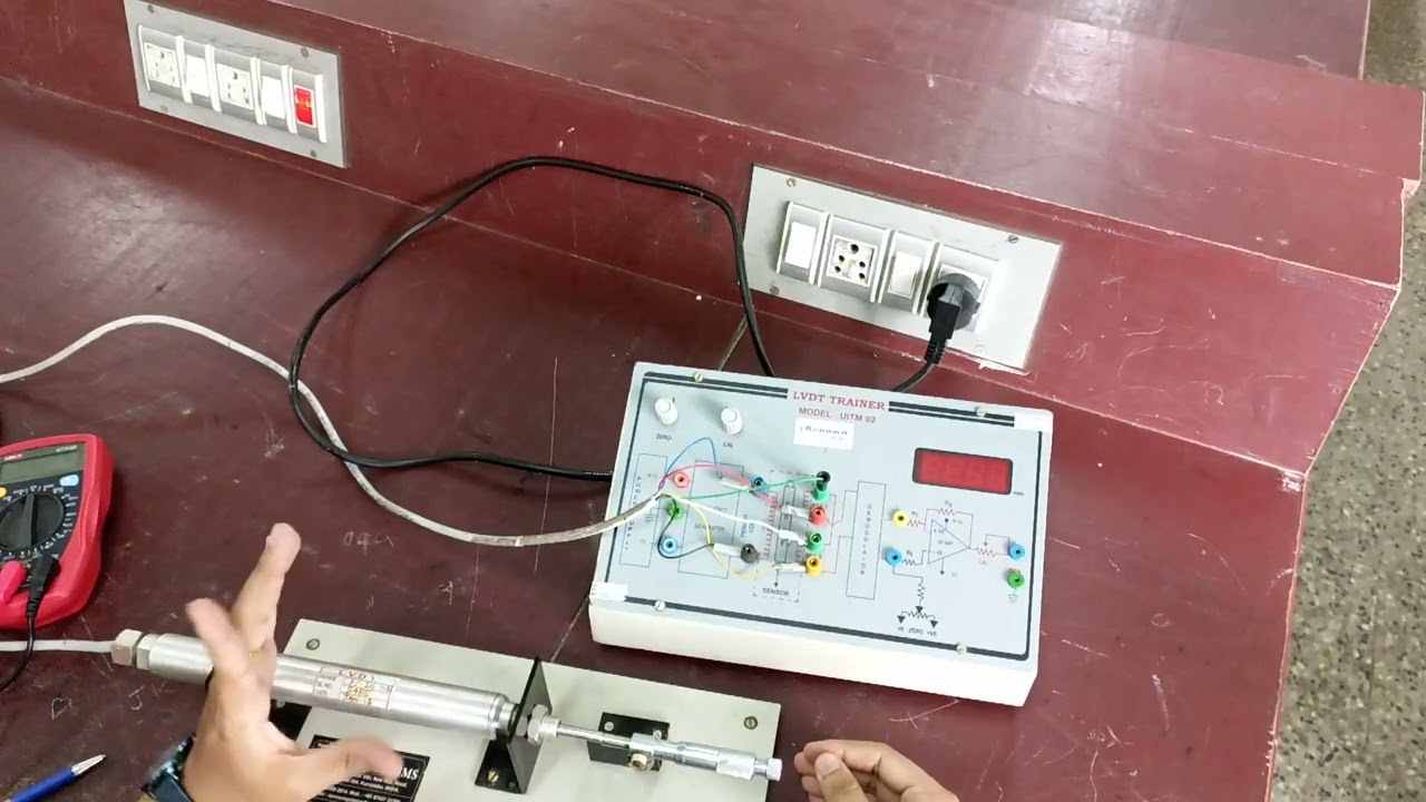 LVDT EXPERIMENT IN MALAYALAM