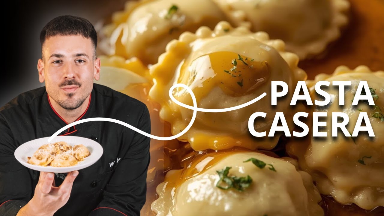 Cómo Hacer Pasta Fresca Casera Paso a Paso | Pappardelle, Tagliatelle y Ravioli