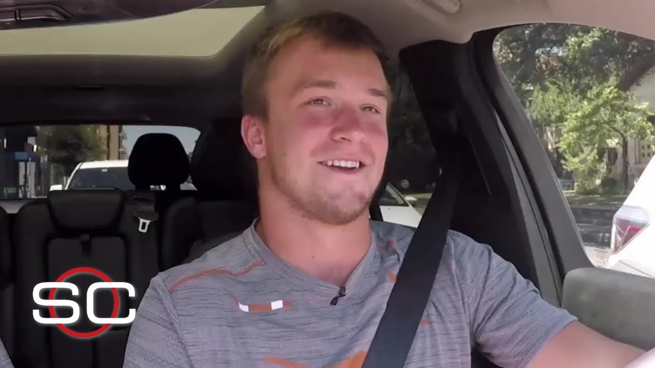 Texas&rsquo; Sam Ehlinger and Collin Johnson take a ride around Austin | SportsCenter