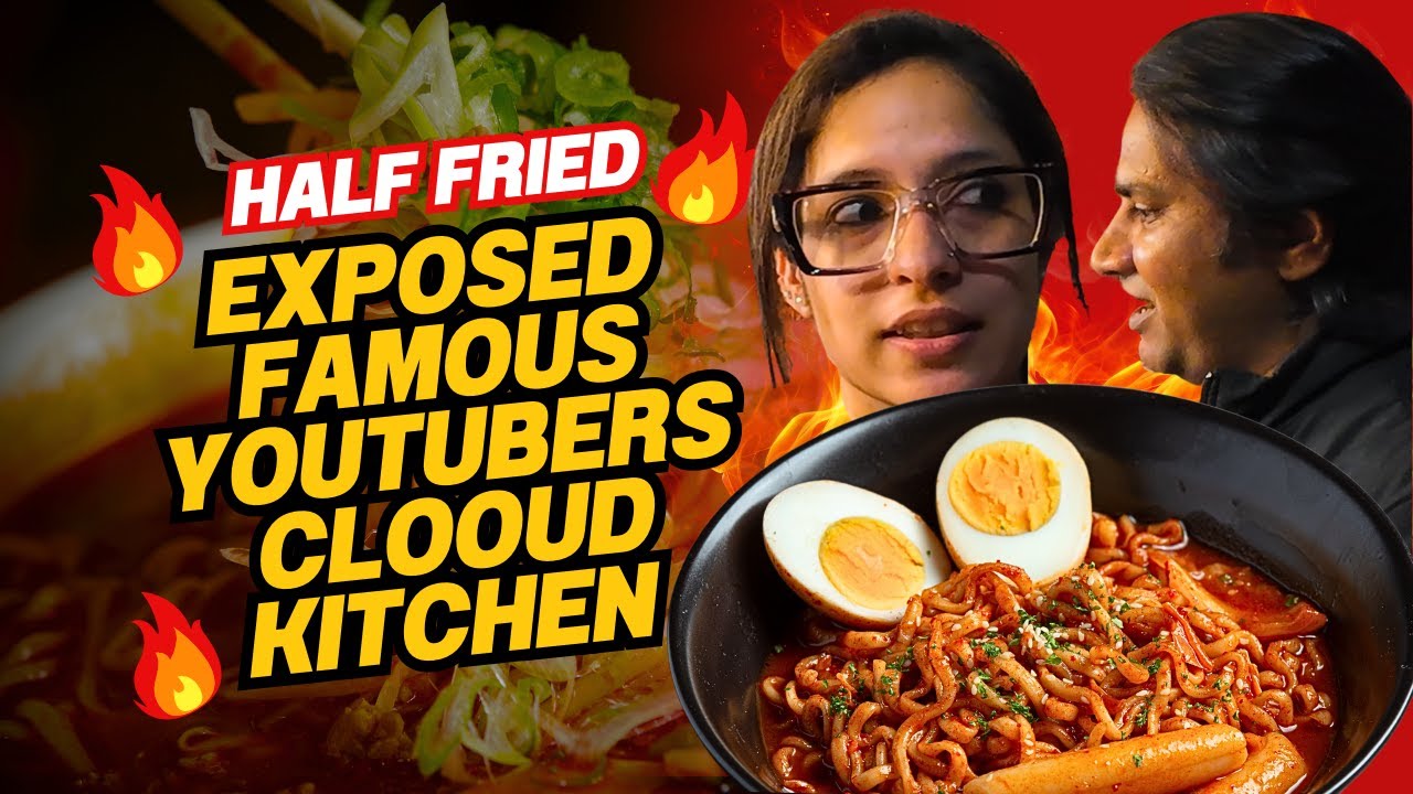 EXPOSED HALF FRIED |  मक्खनी मोमो के नाम पर केबल मेयोनेज़ | Famous Youtubers Cloud Kitchen Reality 😱