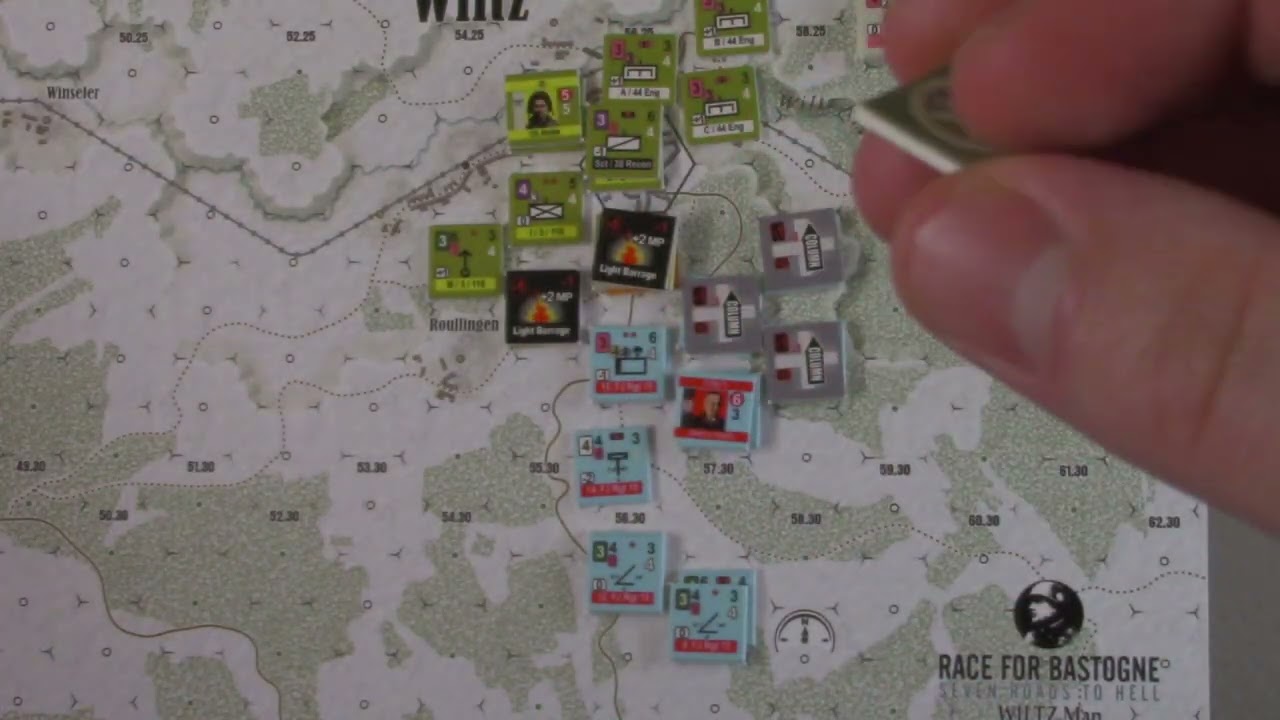 GTS: Race For Bastogne - Learning Scenario 1 - Wiltz Waltz - Turn 1 - 1300
