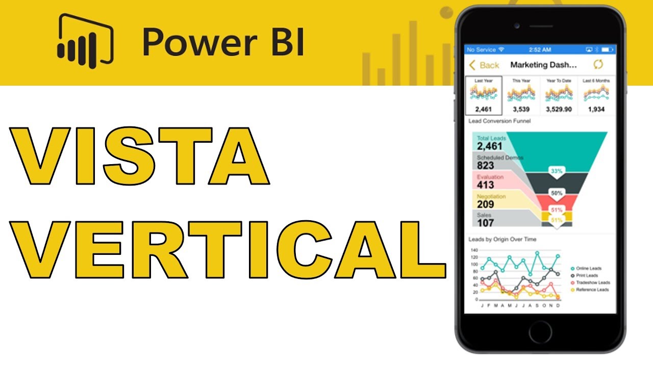 Vista de Teléfono o smartphone (Modo Vertical) | Capítulo 15 | Curso de Power BI