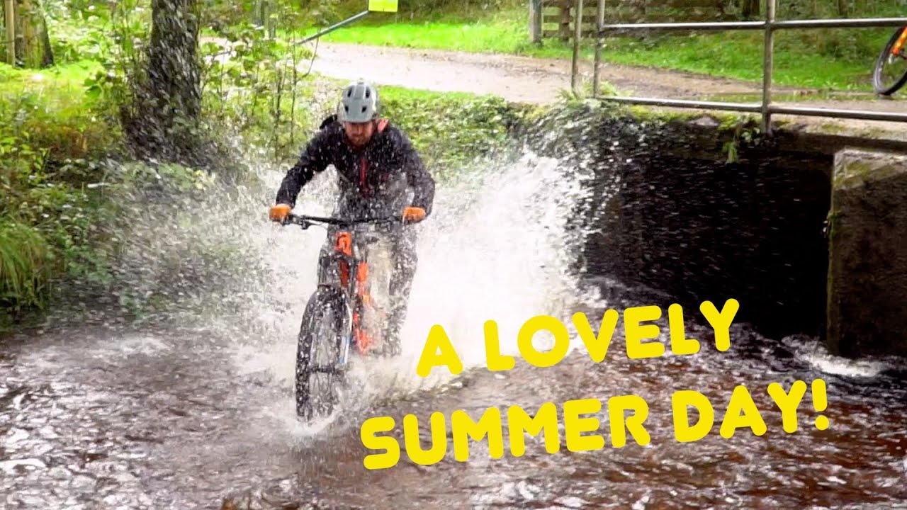 Delightful trails and torrential rain! just a summer day in Scotland