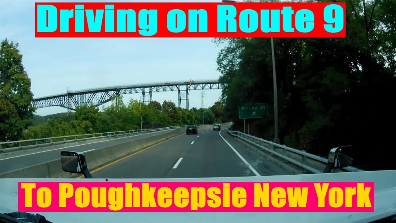 Driving on Route 9 to Poughkeepsie NY