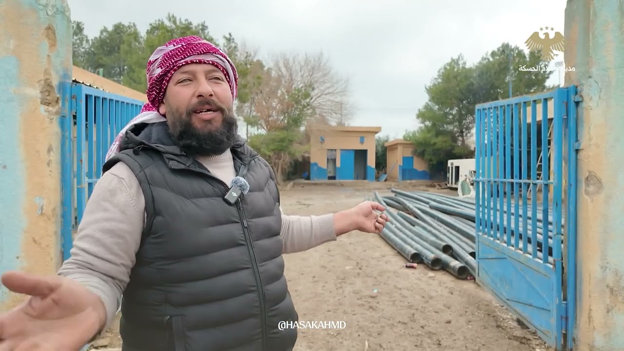بدعمٍ من وزارة الدفاع السورية، عادت محطة تل أذان في ناحية تل براك إلى العمل