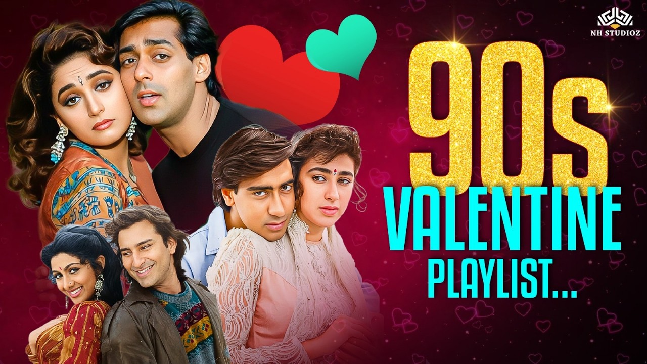 90s Ka Pyaar ❤️Valentine Special 💕 Evergreen Romantic Hindi Songs Jukebox