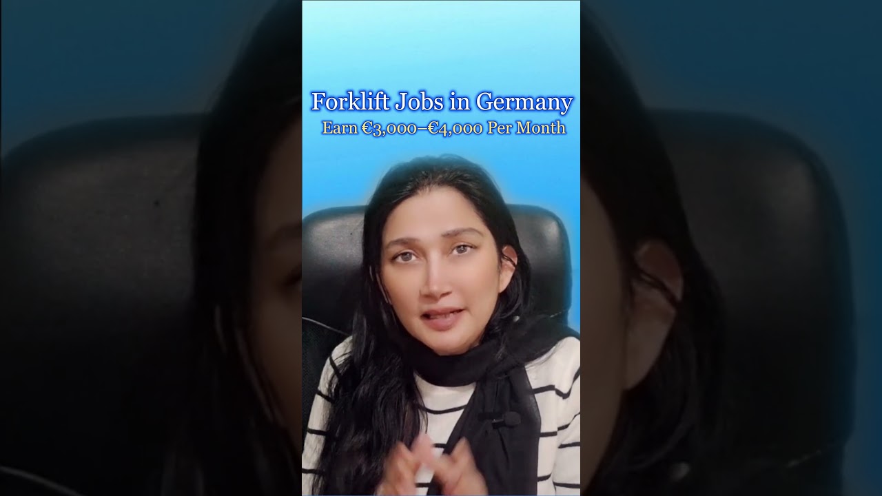 Forklift Jobs in Germany 🇩🇪 | Earn &euro;3,000&ndash;&euro;4,000 Per Month | Step by Step Guide
