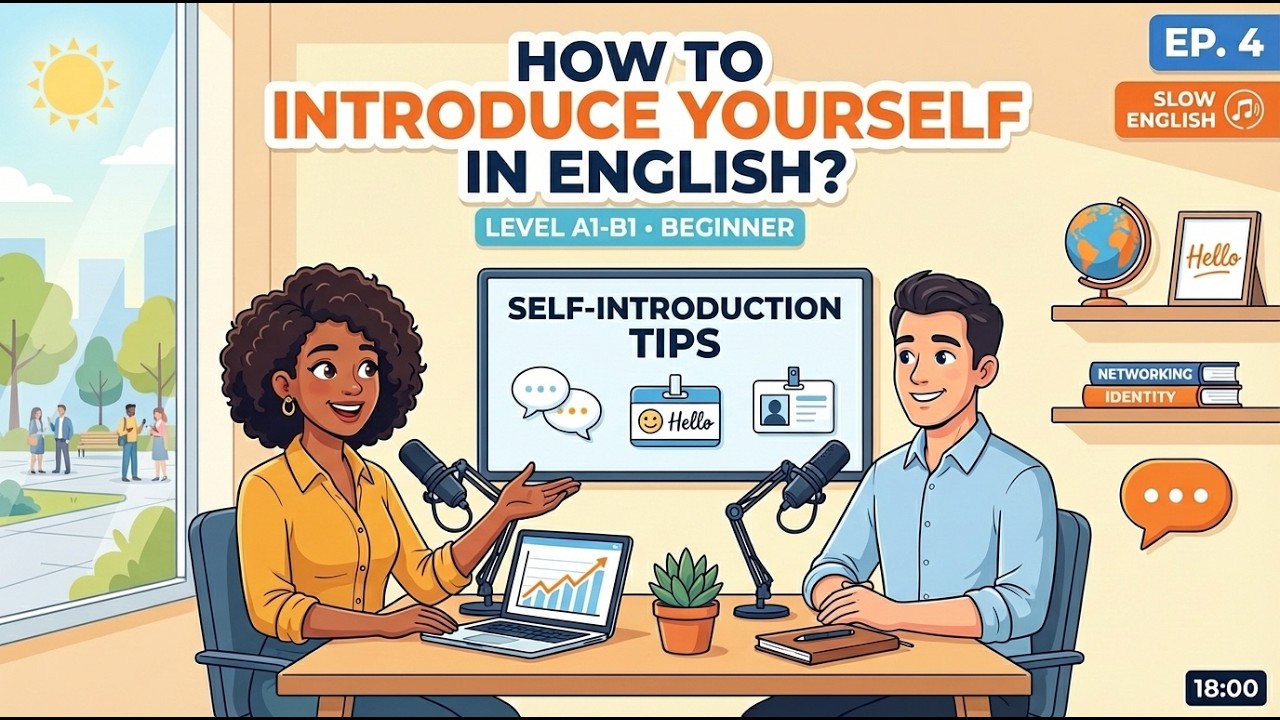 Learn English with Podcast | I want to learn how to introduce yourself in English?