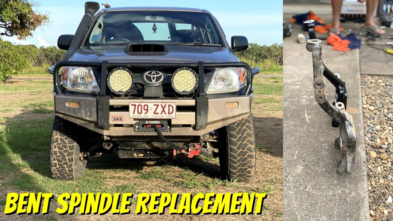 Bent Spindle Replacement N70 Hilux
