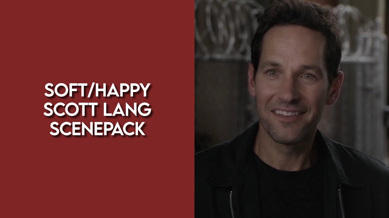 soft/happy/dorky scott lang scenes | mcu scenepack