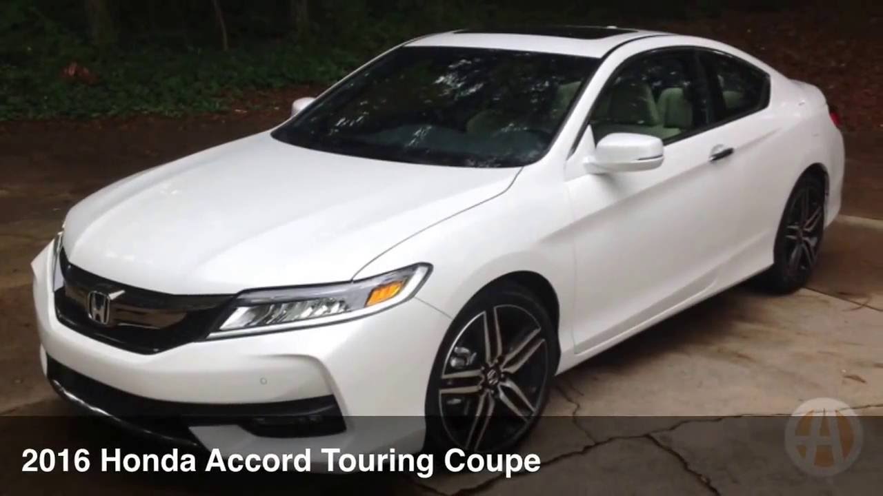 2016 Honda Accord Touring Coupe: Not a Boring Family Car
