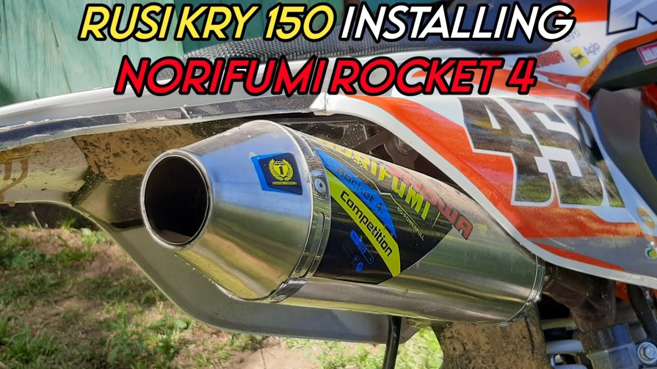 NOREFUMI ROCKET 4 INSTALL IN RUSI KRY 150 | ANG GANDA PALA NG TUNOG NG PIPE NATO | NEW YEAR VLOG
