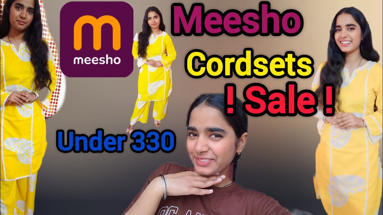 Meesho se mila itna pyara cordset 🤩🤩