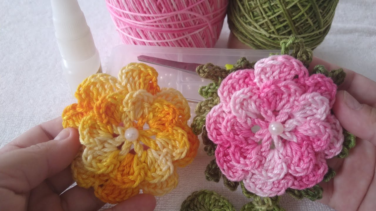 FLOR FACIL PARA APLICAÇÃO / GALHO E FOLHINHA/ PASSO A PASSO