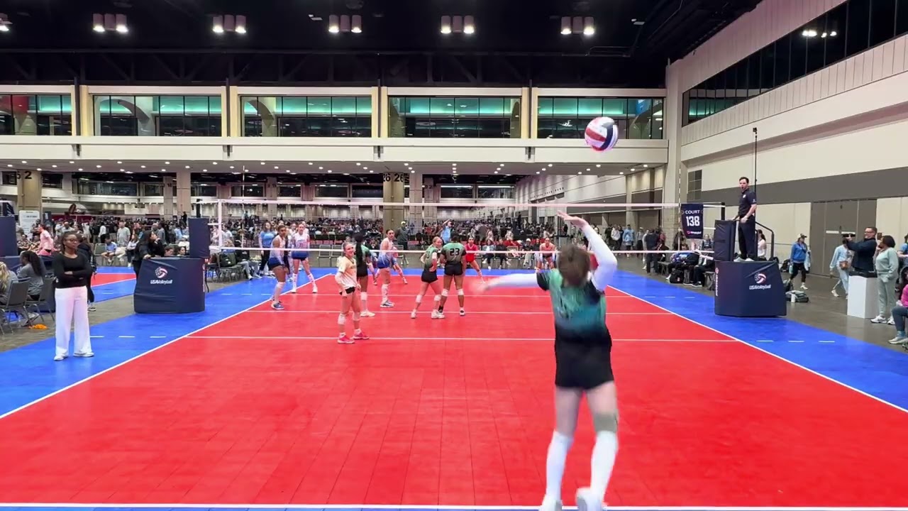 Next Level Volleyball Academy 15 Gold vs Aspire 15 Alpha (AZ) - Game 4 - Set 2 