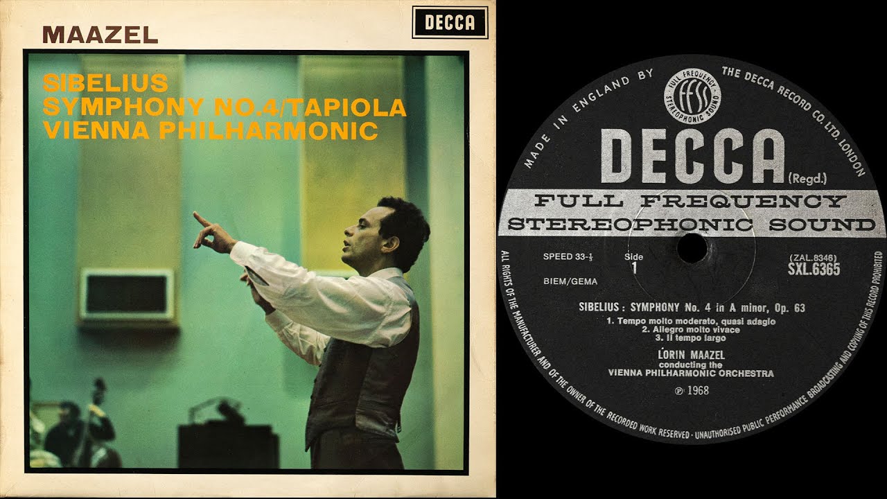 Sibelius - Symphony No.4 (Maazel) (vinyl: Soundsmith Zephyr MIMC ☆, Graham Slee, CTC Classic 301)