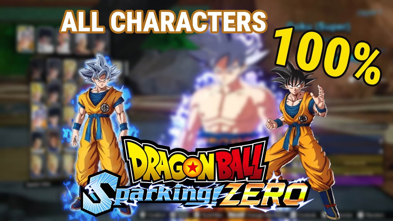 Dragon Ball Sparking Zero - All Character + DLC Full Roster