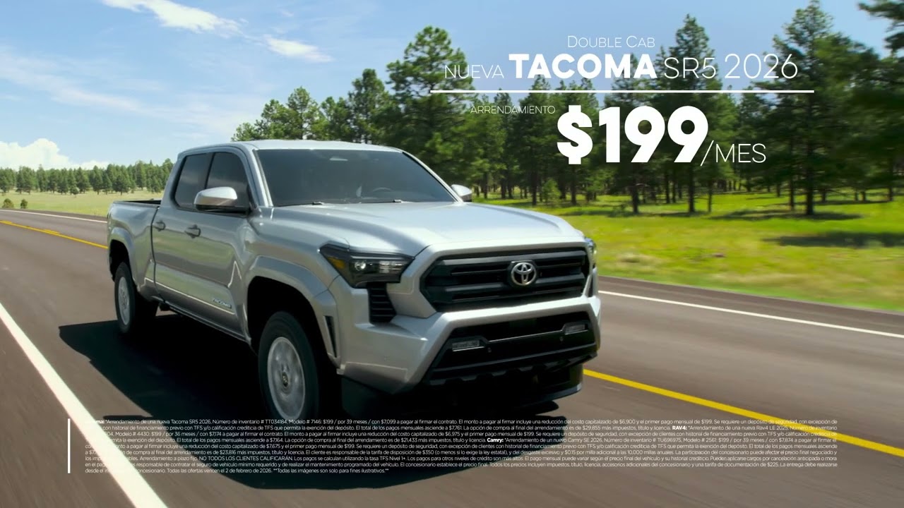 Cavender Toyota - Ofertas Enero 2026