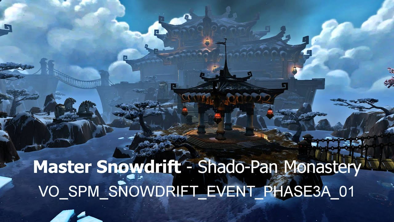 Master Snowdrift - Shado-Pan Monastery Audio