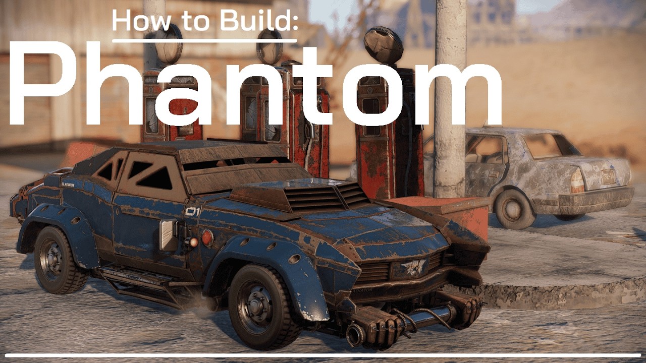 How to Build a Scale Accurate PHANTOM in Crossout! [ Crossout Tutorials: 6 ]