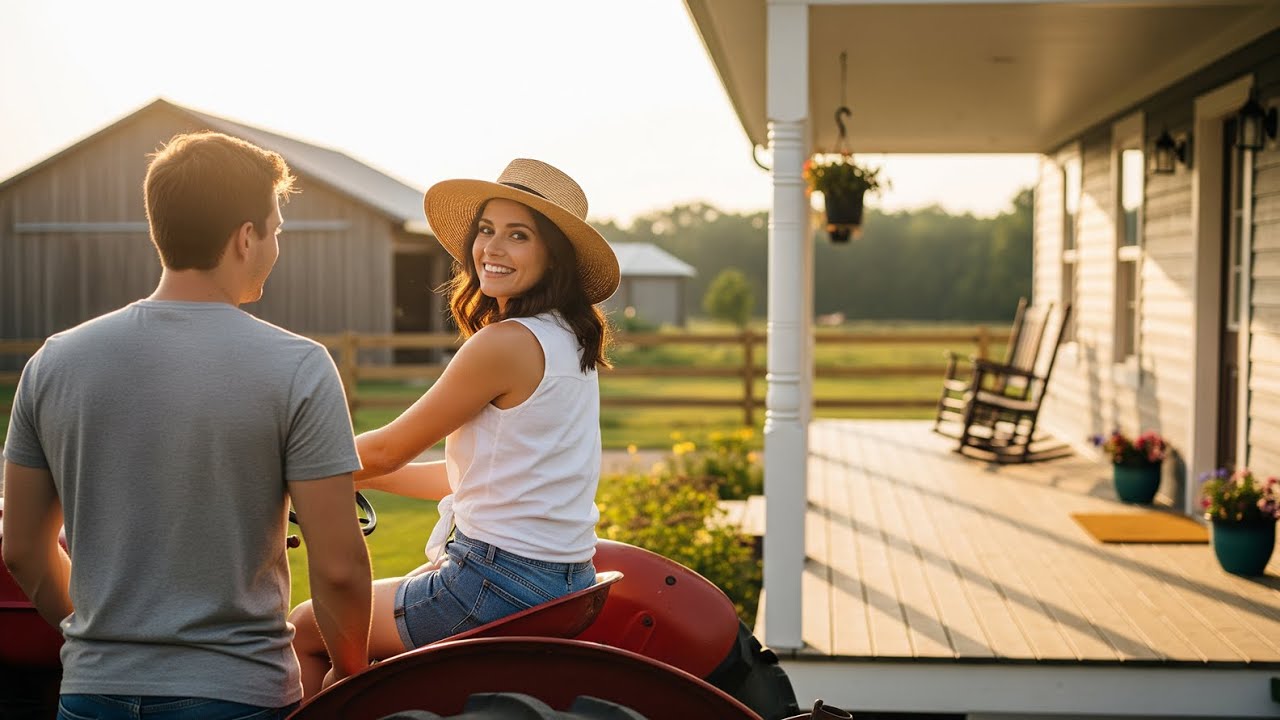 I Joked “Nice Tractor”… Then She Smiled: “You’re The Only Guest I Allow Up Here”