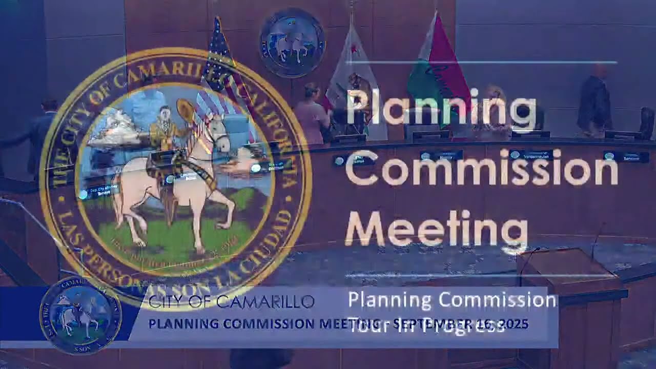 Camarillo Planning Commission - September 16, 2025