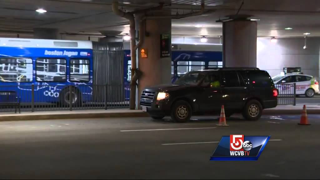 Woman steals MSP cruiser outside Logan airport