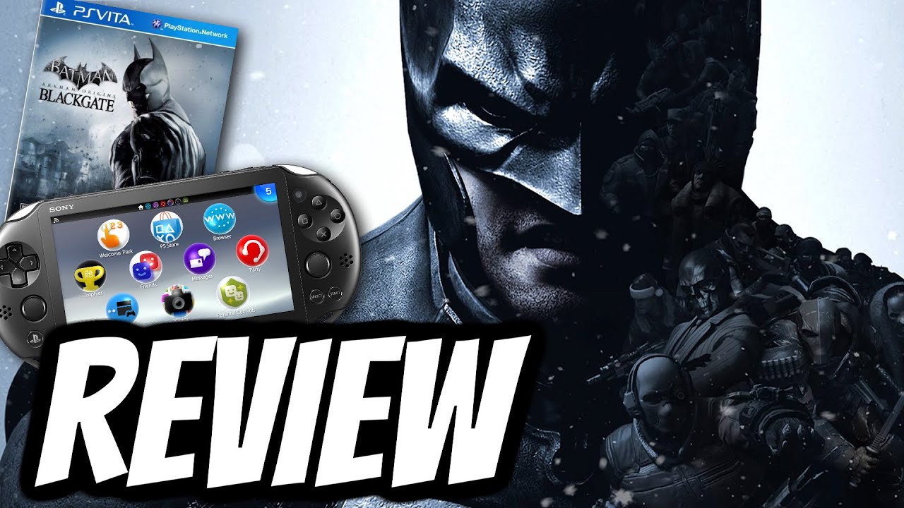 Batman: Arkham Origins Blackgate Playstation Vita ОБЗОР (PS VITA) ГЕЙМПЛЕЙ 2013