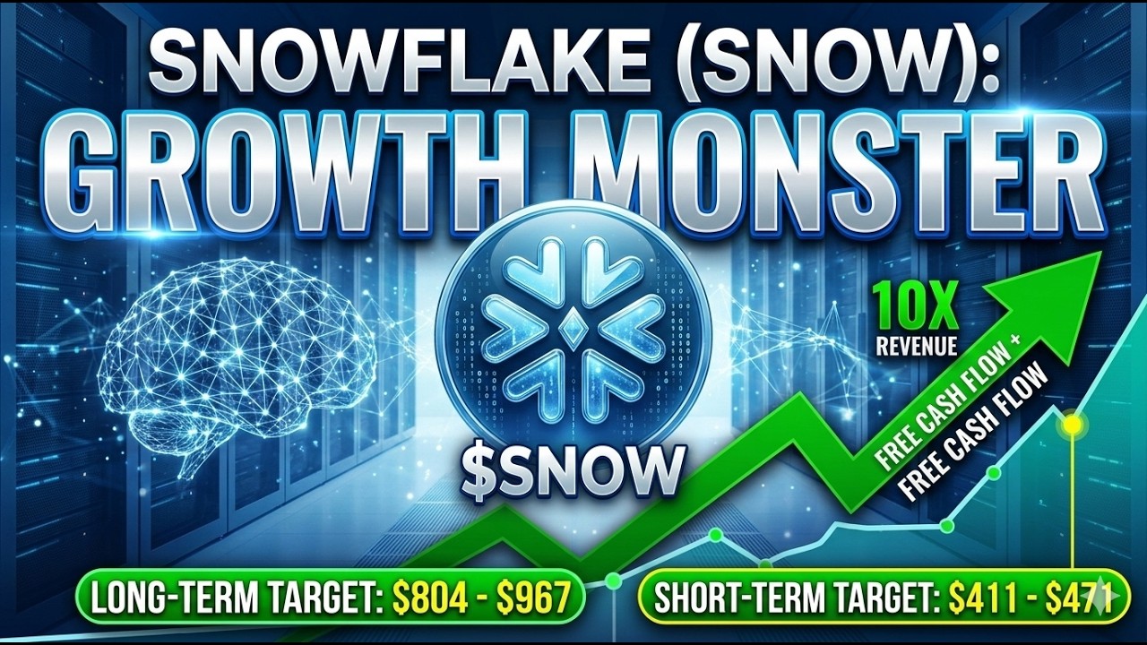 Snowflake Stock: The $900 Growth Monster or a Valuation Trap? (2026 Analysis) ❄️