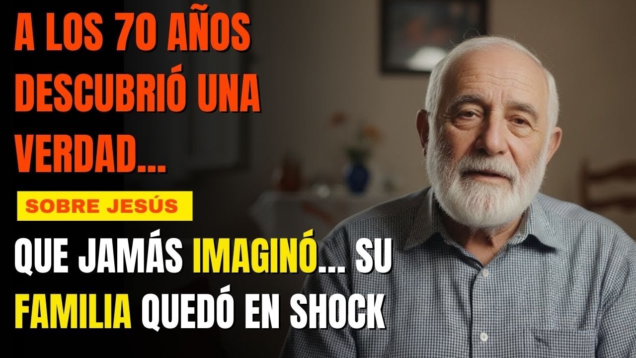 Lo que este JUDÍO descubrió sobre JESÚS a los 70 años sorprendió incluso a su familia