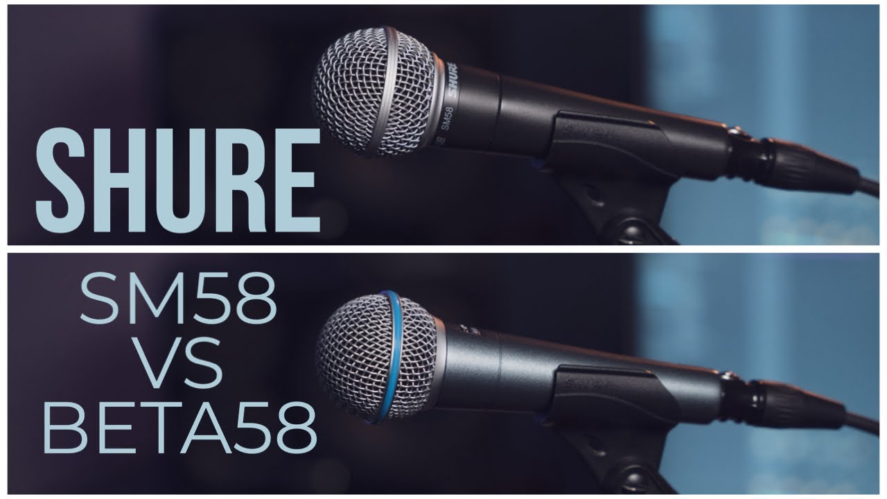 ¡COMPARACIÓN DEL SHURE SM58 VS BETA 58! ¿CUAL DEBES COMPRAR?