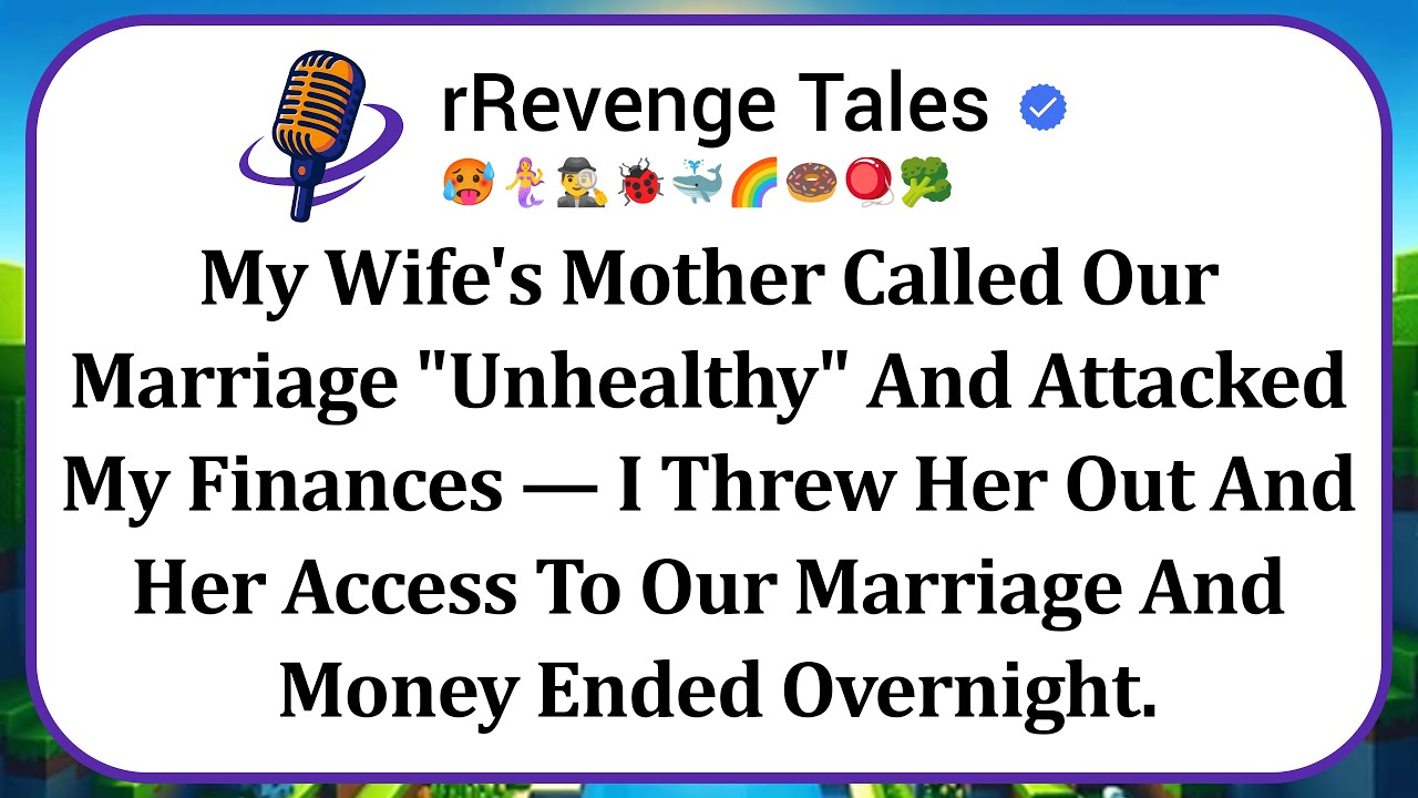 My Wife's Mother Called Our Marriage 