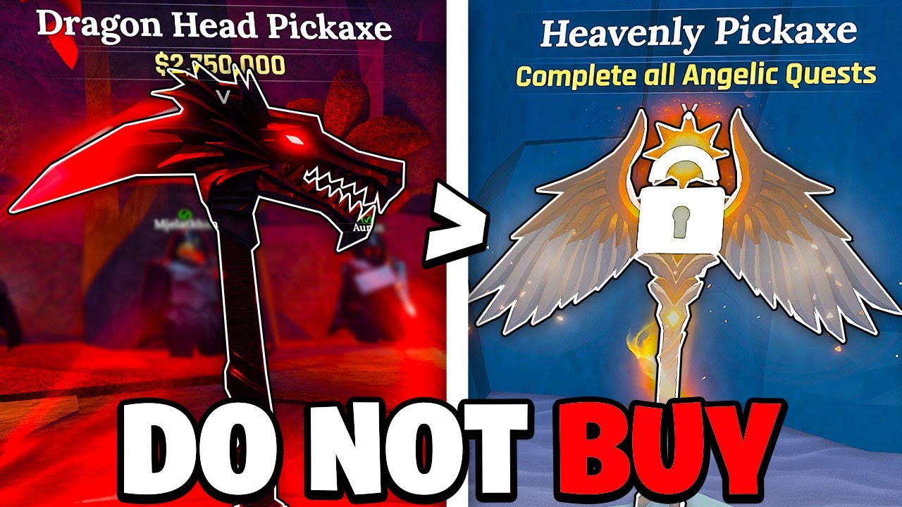 DO NOT BUY Heavenly Pickaxe Unless... The FORGE!
