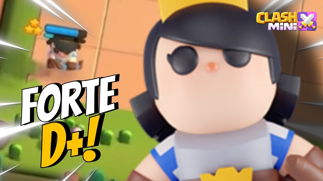 CHEGUEI A 3000 TROFÉUS USANDO A PRINCESA NO CLASH MINI !