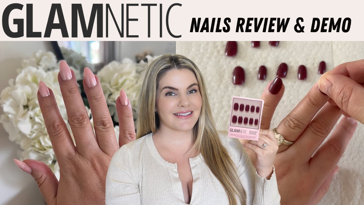 Обзор и демонстрация GLAMNETIC Nails! Лучший ли это пресс для ногтей?
